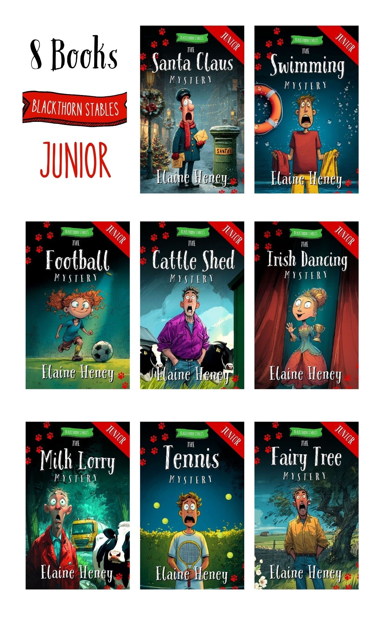 Blackthorn Stables Junior - 8 Book Bundle