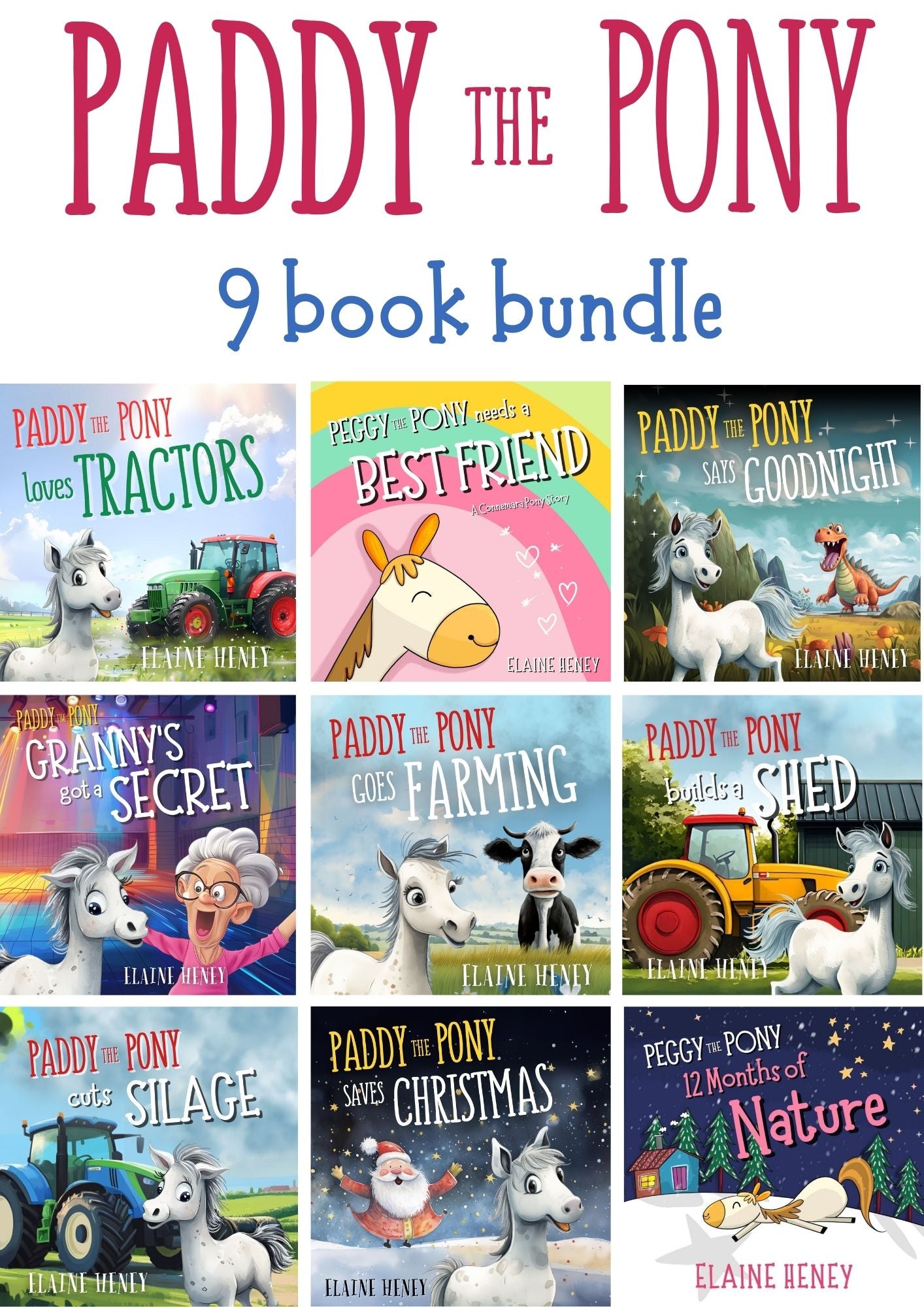 Paddy the Pony 9 Book Bundle