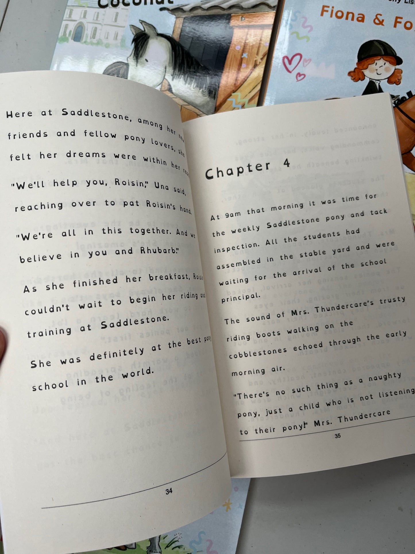 Saddlestone - Dyslexia Friendly 4 Book Bundle - AnPost