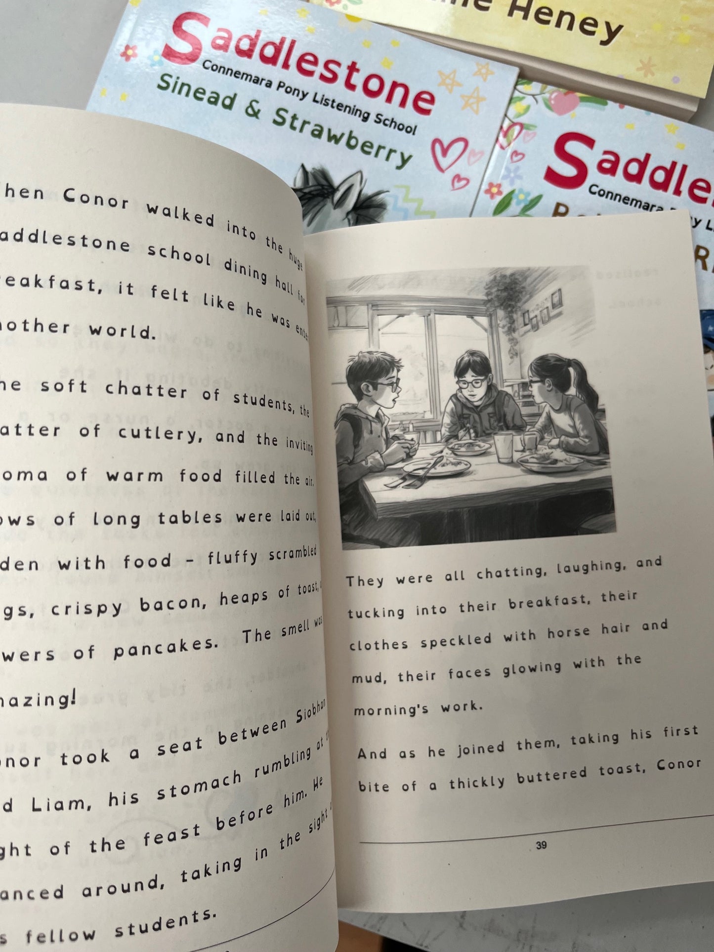 Saddlestone - Dyslexia Friendly 4 Book Bundle - AnPost