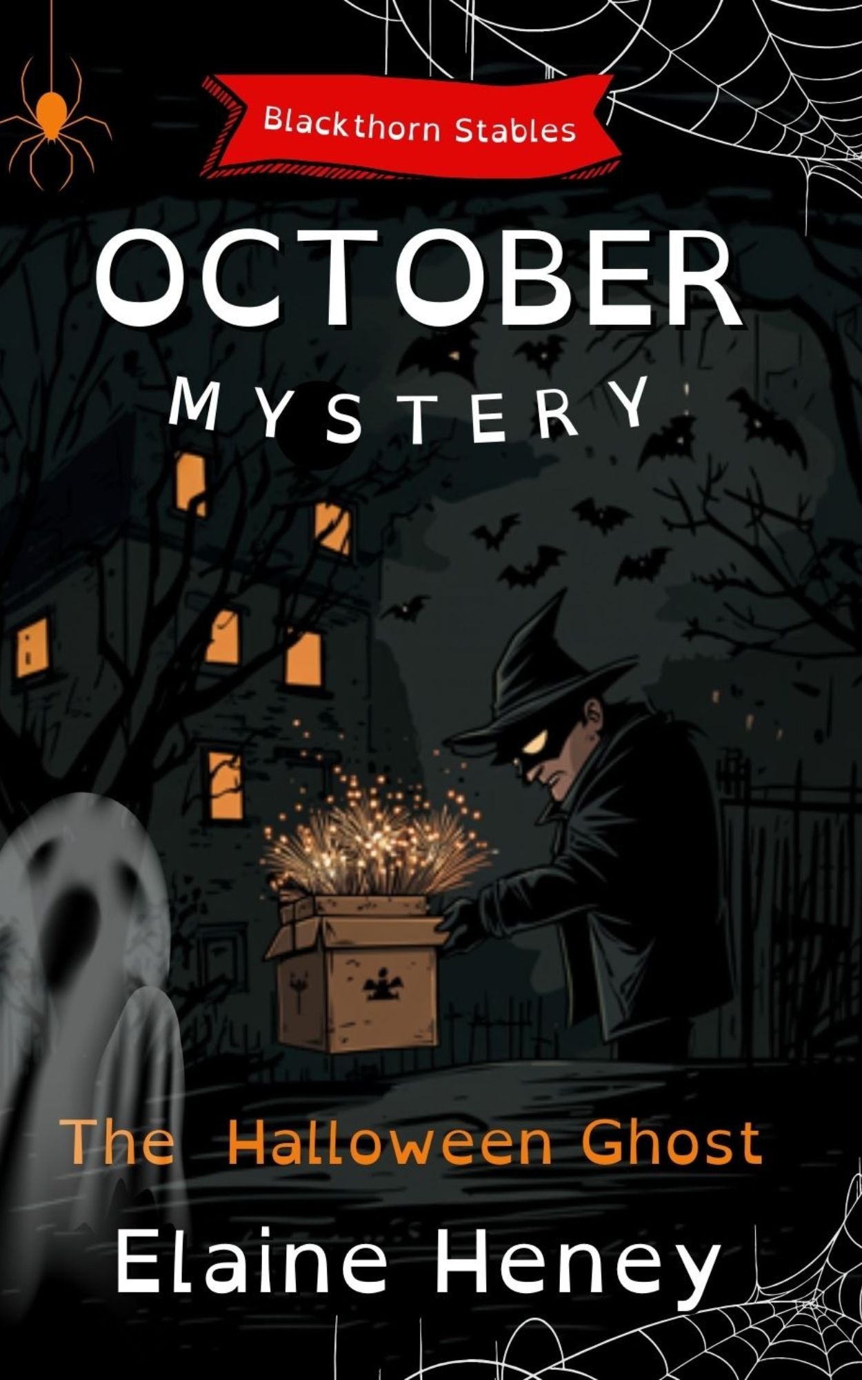 The Halloween Ghost | Blackthorn Stables October Mystery - Dyslexia Friendly