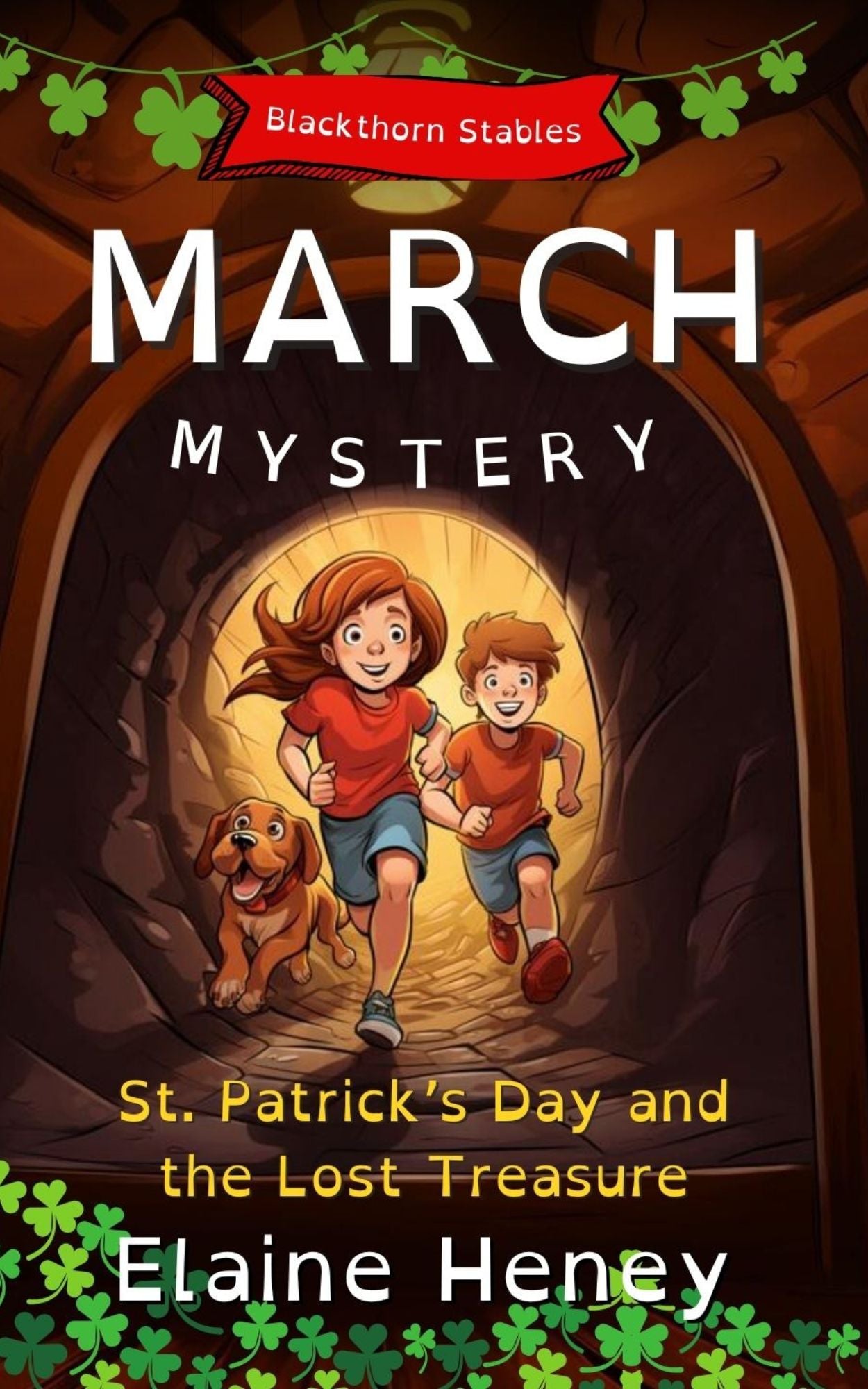 St. Patrick’s Day and the Lost Treasure | Blackthorn Stables March Mystery - Dyslexia Friendly