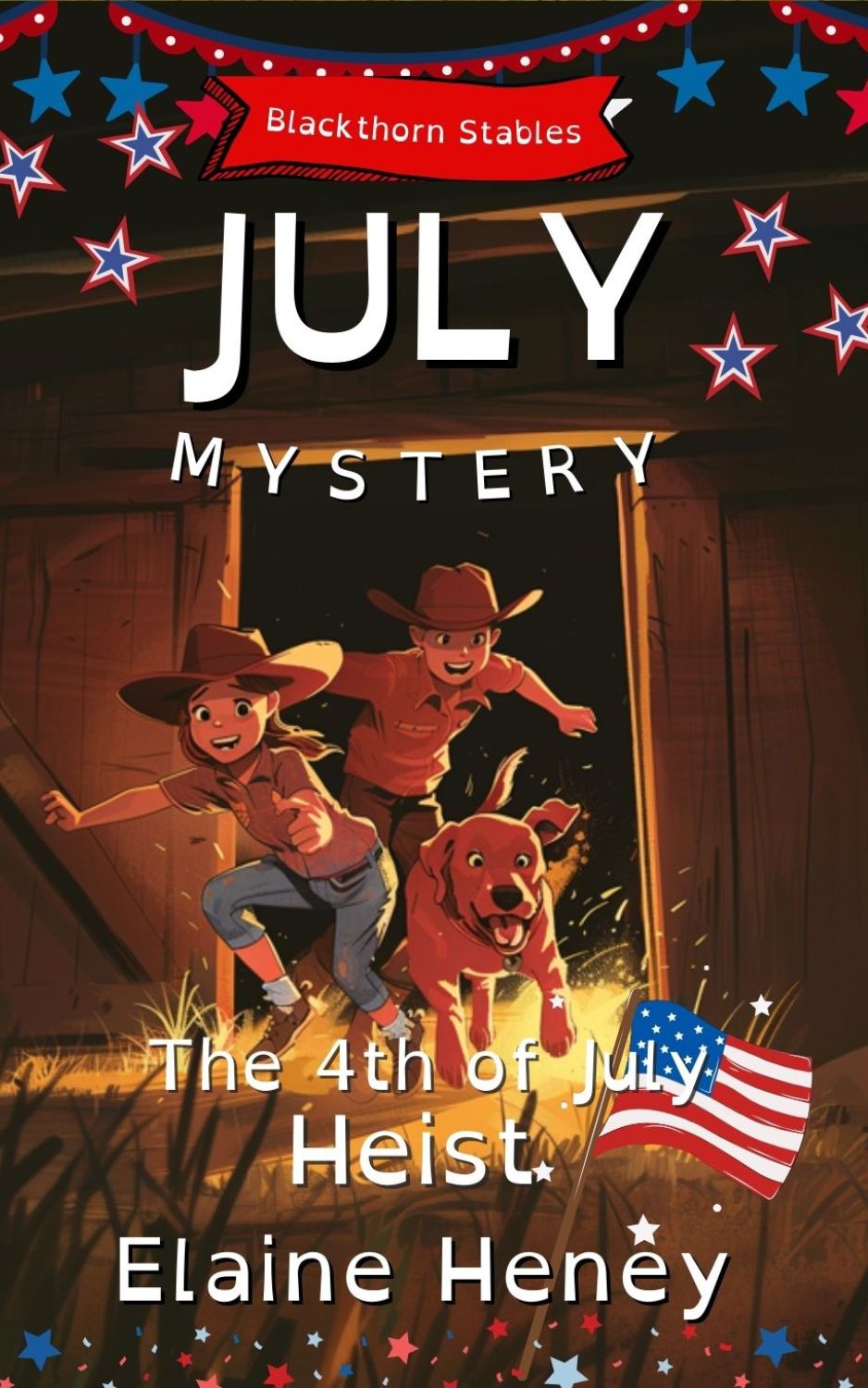 The 4th of July Heist | Blackthorn Stables July Mystery - Dyslexia Friendly