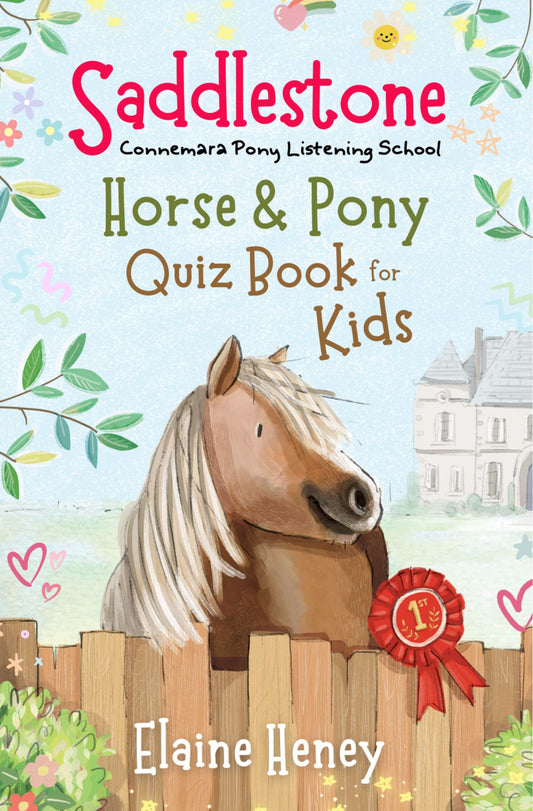 Saddlestone Horse & Pony Quiz Book for Kids - HARDCOVER
