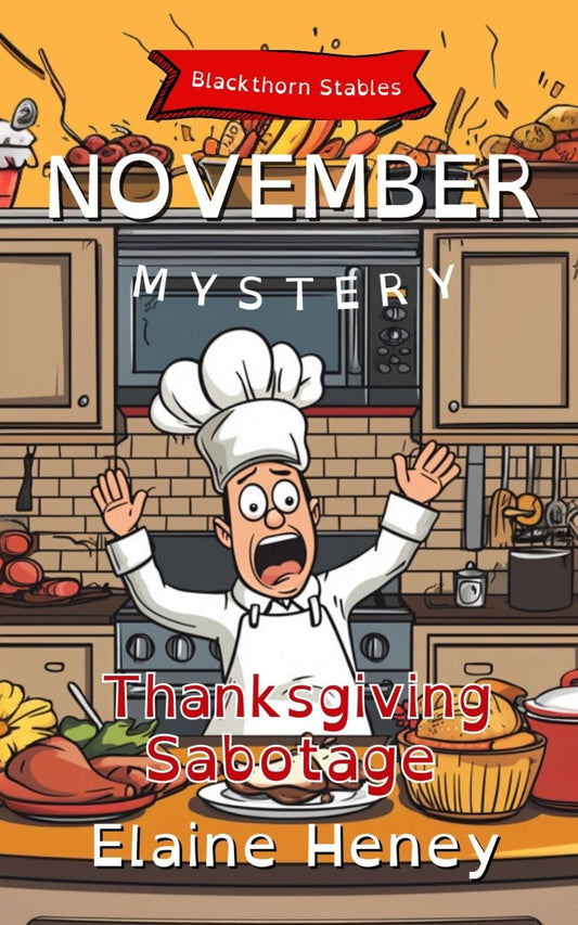 Thanksgiving Sabotage | Blackthorn Stables November Mystery - Dyslexia Friendly - AnPost