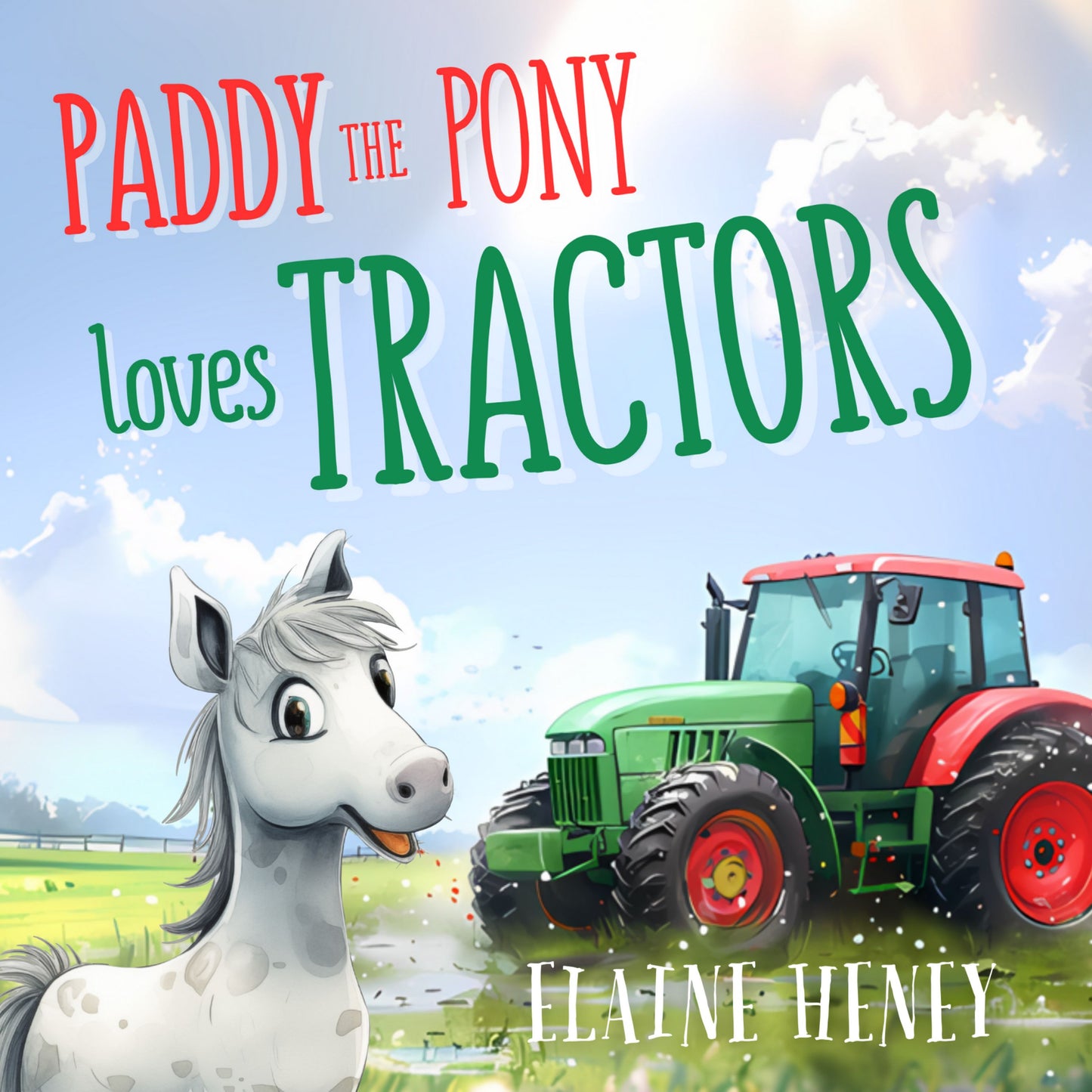 Paddy the Pony Loves Tractors - AnPost