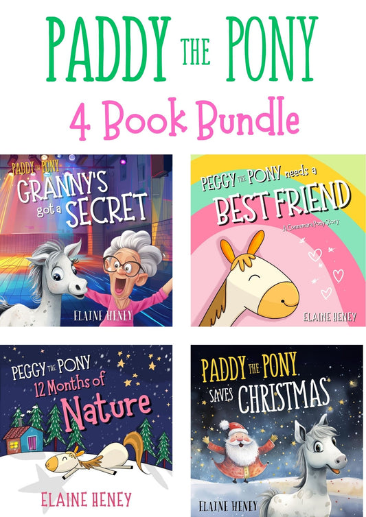 Paddy & Peggy the Pony Book - 4 Book Bundle - AnPost