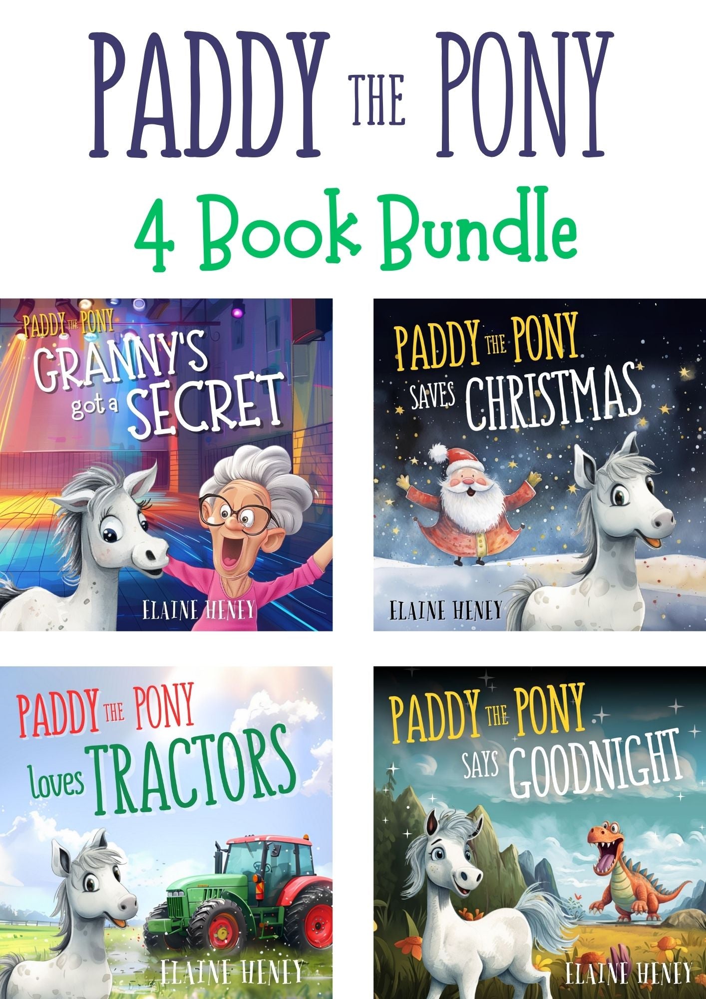 Paddy the Pony Book - 4 Book Bundle - AnPost