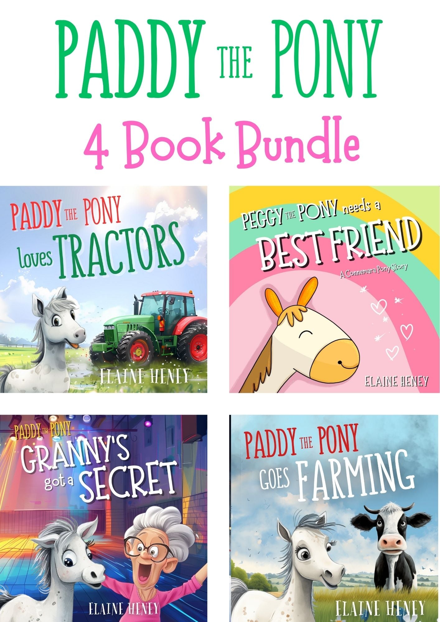 Paddy the Pony 4 Book Bundle