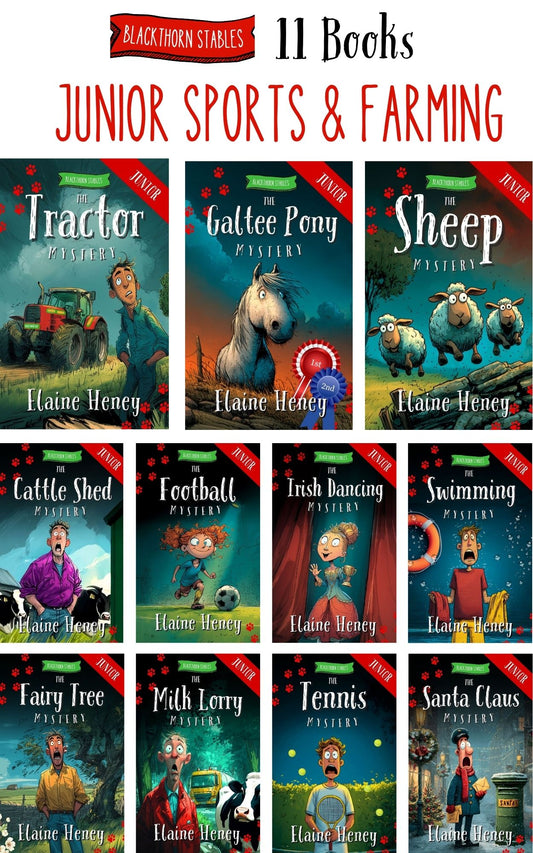 Blackthorn Stables Junior Sports & Farming - 11 Book Bundle