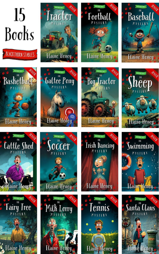 Blackthorn Stables Junior Sports & Farming - 15 Book Bundle