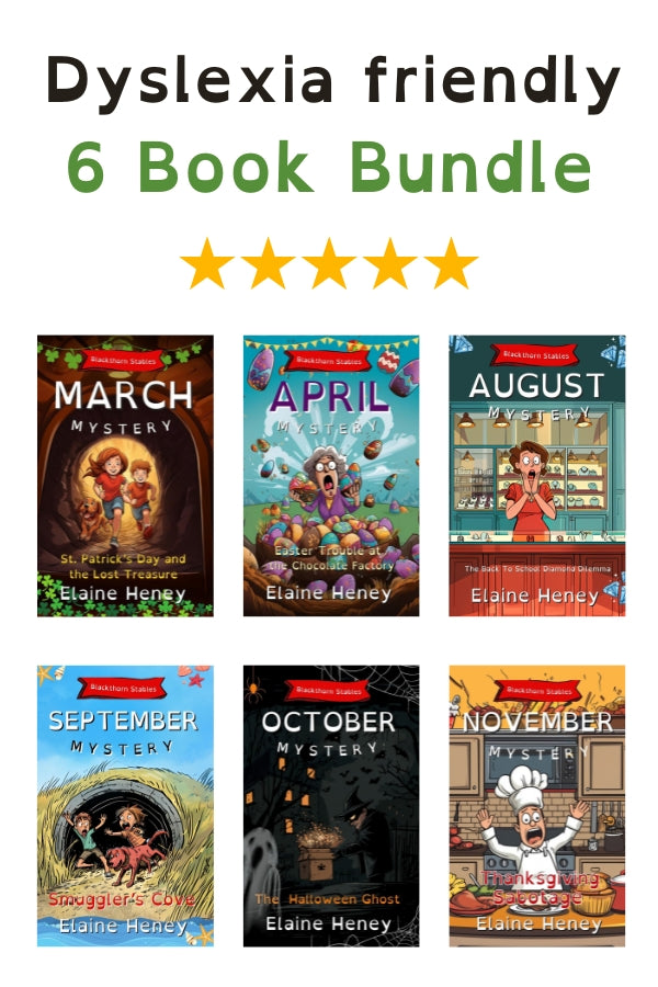 Blackthorn Stables - Dyslexia Friendly 6 Book Bundle - AnPost