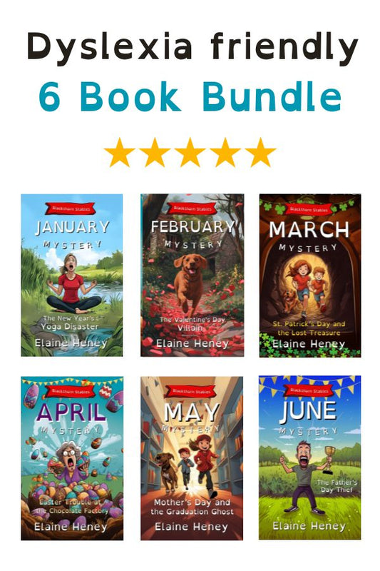 Blackthorn Stables - Dyslexia Friendly 6 Book Bundle Jan to June
