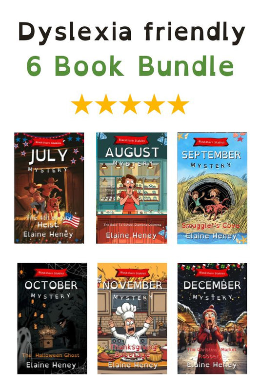 Blackthorn Stables - Dyslexia Friendly 6 Book Bundle July to Dec